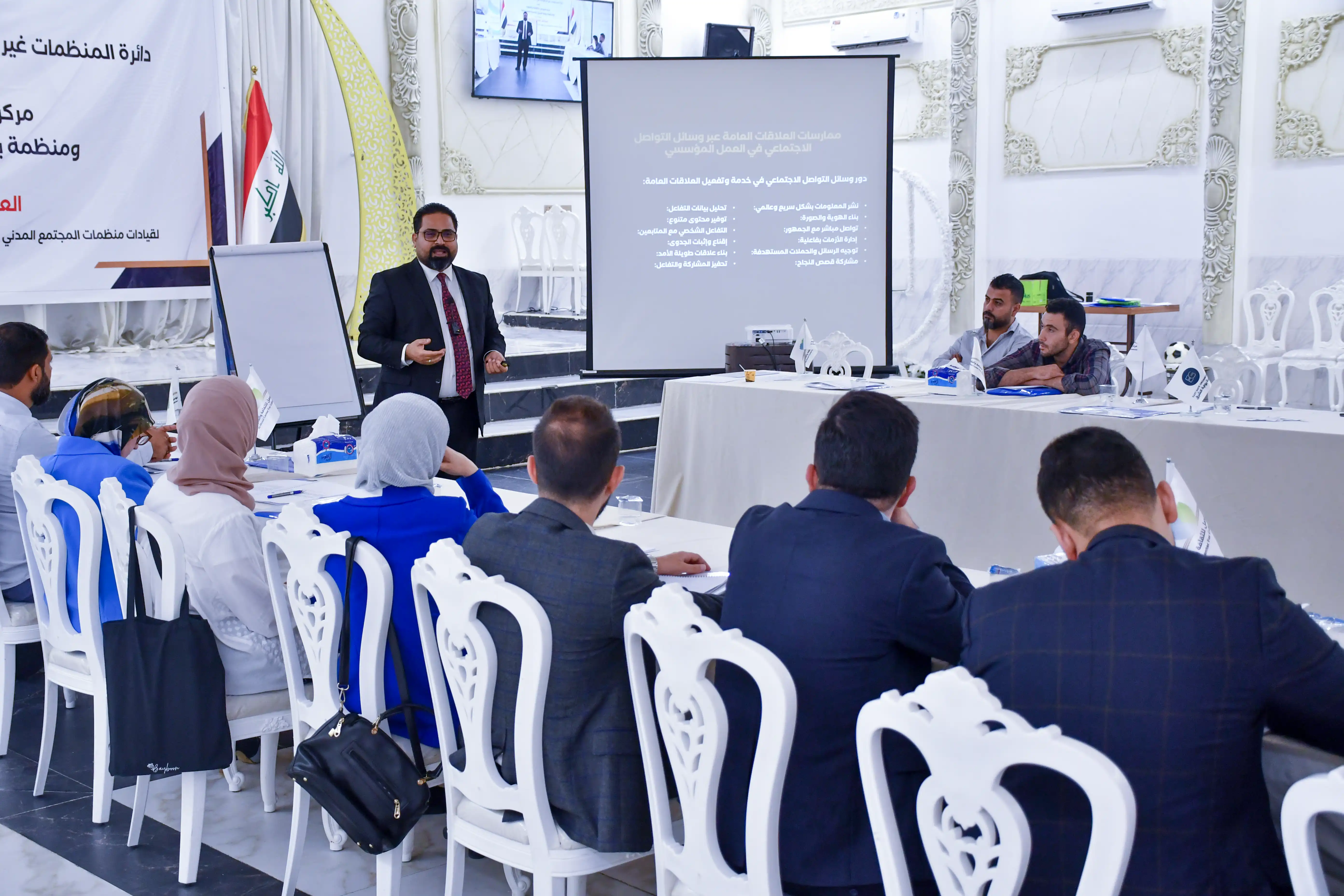 Yehia Mahgoub explains the importance of public relations for any Administative